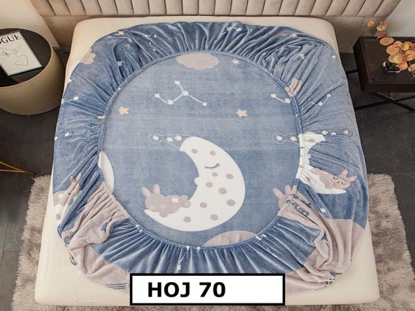 Husa de Pat + 2 Fete de Perne - Cocolino- Pat 2 Persoane - HOJ70