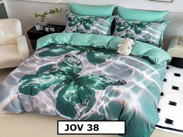 Lenjerie 5D din Finet 6 piese cu Elastic - JOV 38