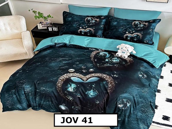 Lenjerie 5D din Finet 6 piese cu Elastic - JOV 41