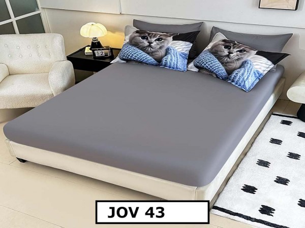 Lenjerie 5D din Finet 6 piese cu Elastic - JOV 43