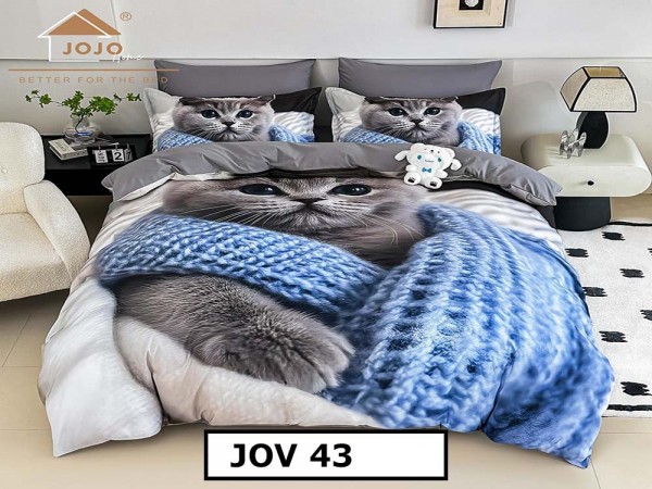 Lenjerie 5D din Finet 6 piese cu Elastic - JOV 43