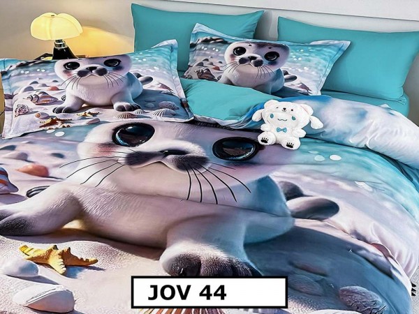 Lenjerie 5D din Finet 6 piese cu Elastic - JOV 44