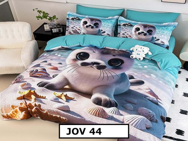 Lenjerie 5D din Finet 6 piese cu Elastic - JOV 44