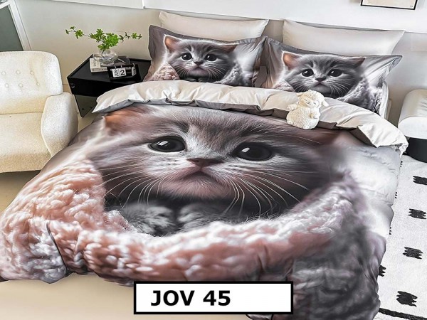 Lenjerie 5D din Finet 6 piese cu Elastic - JOV 45