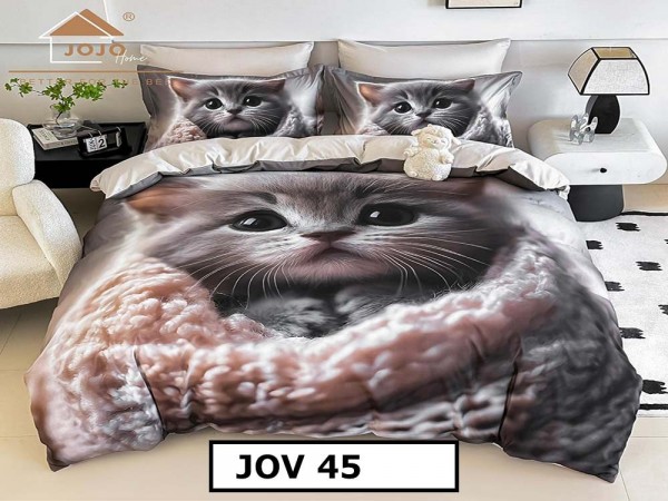 Lenjerie 5D din Finet 6 piese cu Elastic - JOV 45