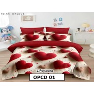 Lenjerie din Finet 5D cu 4 Piese fara Elastic - OPCD01