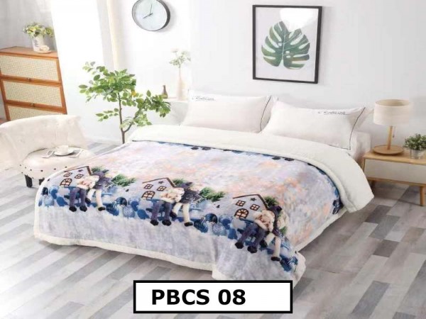 Patura Pufoasa Cocolino cu Blanita 200x230cm - PBCS 08
