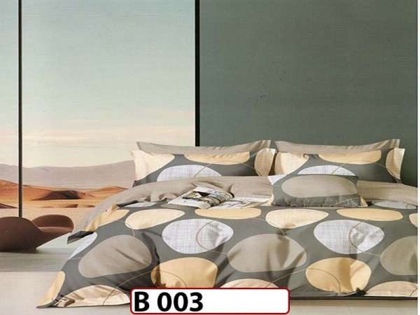 Lenjerie din bumbac 100% 4 piese CasaNewConcept - B 003