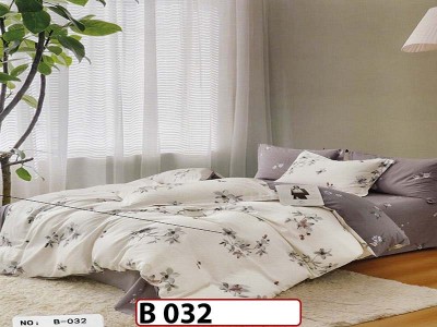 Lenjerie din bumbac 100% 4 piese CasaNewConcept - B 032