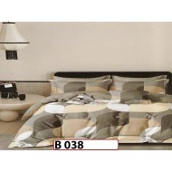 Lenjerie din bumbac 100% 4 piese CasaNewConcept - B 038