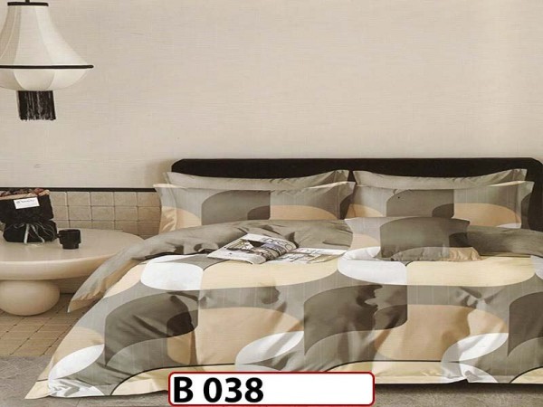 Lenjerie din bumbac 100% 4 piese CasaNewConcept - B 038