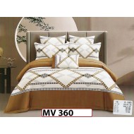 Lenjerie din bumbac Satinat 4 piese Casa New Concept - MV360