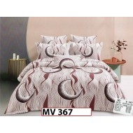 Lenjerie din bumbac Satinat 4 piese Casa New Concept - MV367