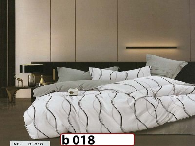 Lenjerie din bumbac 100% 4 piese CasaNewConcept - B 018