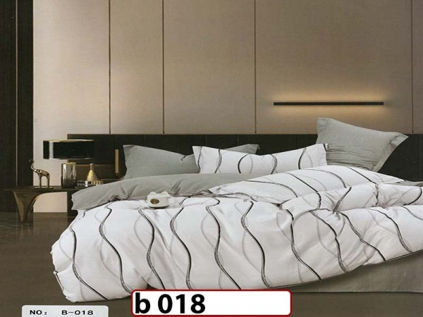 Lenjerie din bumbac 100% 4 piese CasaNewConcept - B 018