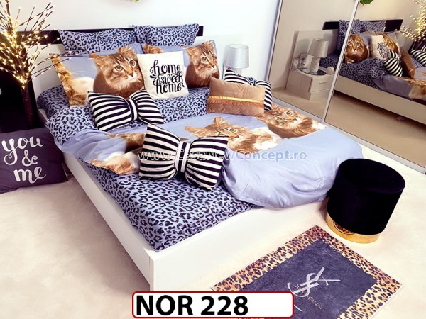 Lenjerie din finet 6 piese - NOR228 Lenjerie din finet 6 piese - NOR228