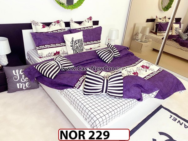 Lenjerie din finet 6 piese - NOR229 Lenjerie din finet 6 piese - NOR229