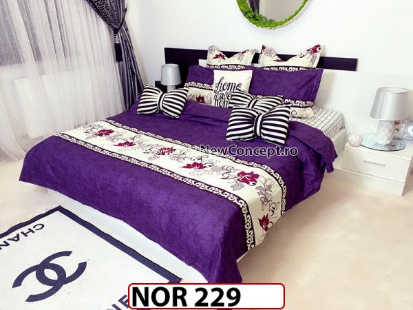 Lenjerie din finet 6 piese - NOR229 Lenjerie din finet 6 piese - NOR229