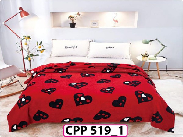 Patura Pufoasa Cocolino pentru pat dublu CPP519 Patura Pufoasa Cocolino pentru pat dublu CPP519