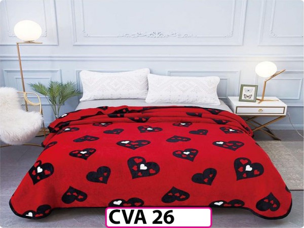 Patura Pufoasa Cocolino pentru pat dublu CVA26 Patura Pufoasa Cocolino pentru pat dublu CVA26