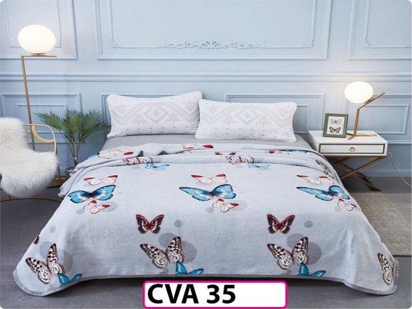 Patura Pufoasa Cocolino pentru pat dublu CVA35 Patura Pufoasa Cocolino pentru pat dublu CVA35