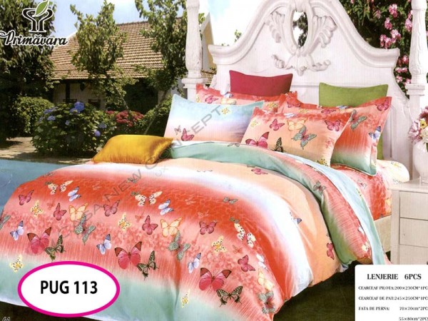 Lenjerie din finet 6 piese - PUG 113 Lenjerie din finet 6 piese - PUG 113