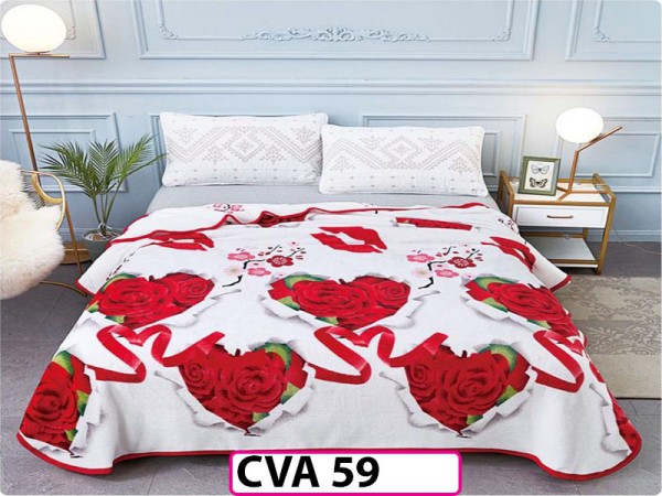 Patura Pufoasa Cocolino pentru pat dublu CVA59