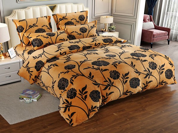 Lenjerie De Pat COCOLINO de 2 Persoane cu 6 piese - cocoj Lenjerie De Pat COCOLINO de 2 Persoane cu 6 piese - cocoj