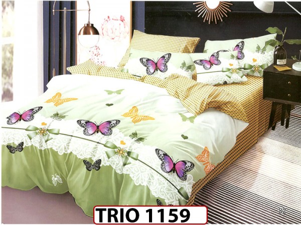 Lenjerie din finet 6 piese - TRIO1159 Lenjerie din finet 6 piese - TRIO1159