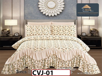 Cuvertura cu 3 piese din BUMBAC 100% CVJ01 Cuvertura cu 3 piese din BUMBAC 100% CVJ01