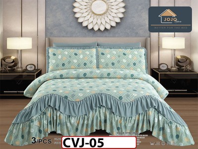 Cuvertura cu 3 piese din BUMBAC 100% CVJ05 Cuvertura cu 3 piese din BUMBAC 100% CVJ05