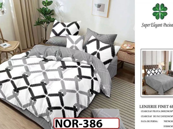 Lenjerie din finet 6 piese - NOR386 Lenjerie din finet 6 piese - NOR386