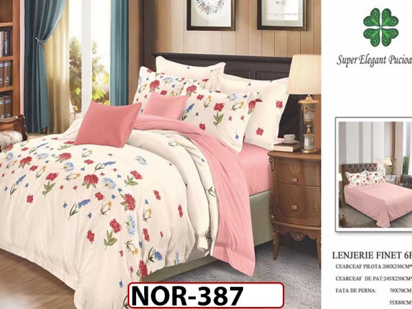 Lenjerie din finet 6 piese - NOR387 Lenjerie din finet 6 piese - NOR387