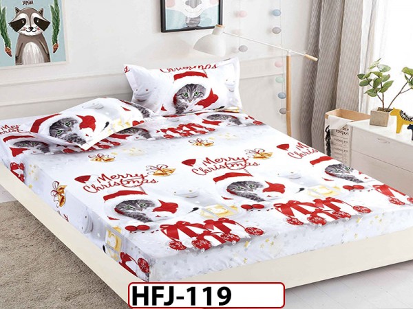Husa de Pat din Finet + 2 Fete de Perne - Saltea 180x200 - Pat 2 Persoane - HFJ119 Husa de Pat din Finet + 2 Fete de Perne - Saltea 180x200 - Pat 2 Persoane - HFJ119