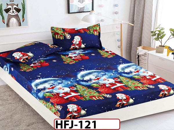 Husa de Pat din Finet + 2 Fete de Perne - Saltea 180x200 - Pat 2 Persoane - HFJ121 Husa de Pat din Finet + 2 Fete de Perne - Saltea 180x200 - Pat 2 Persoane - HFJ121