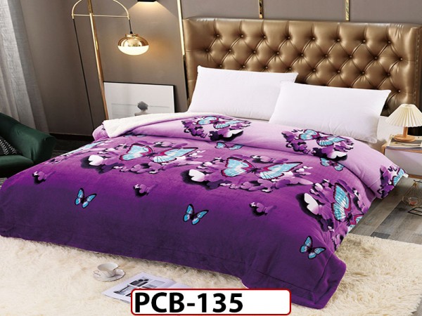 Patura Pufoasa Cocolino cu Blanita pentru pat dublu PCB135