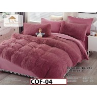 Lenjerie Cocolino Fluffy Pufoasa -Pat De 2 Persoane cu 6 piese - COF04