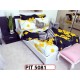 Lenjerie din finet 6 piese - PIT5081 Lenjerie din finet 6 piese - PIT5081