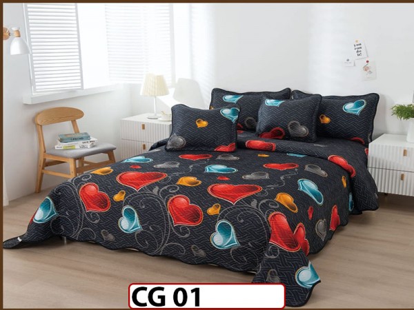 Cuvertura cu 5 piese din BUMBAC 100% CG01 Cuvertura cu 5 piese din BUMBAC 100% CG01