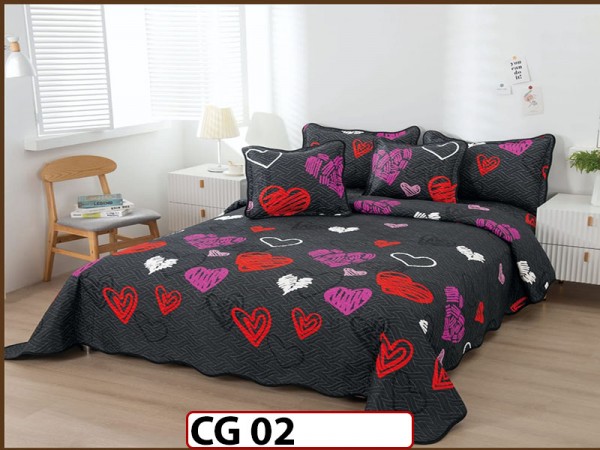 Cuvertura cu 5 piese din BUMBAC 100% CG02 Cuvertura cu 5 piese din BUMBAC 100% CG02