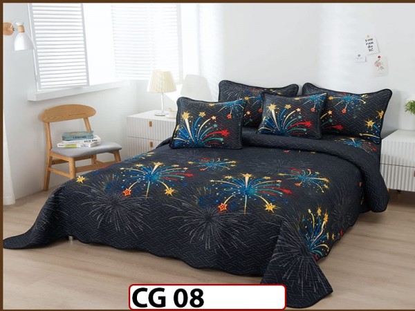 Cuvertura cu 5 piese din BUMBAC 100% CG08 Cuvertura cu 5 piese din BUMBAC 100% CG08