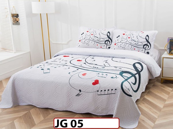 Cuvertura cu 3 piese din BUMBAC 100% JG05 Cuvertura cu 3 piese din BUMBAC 100% JG05