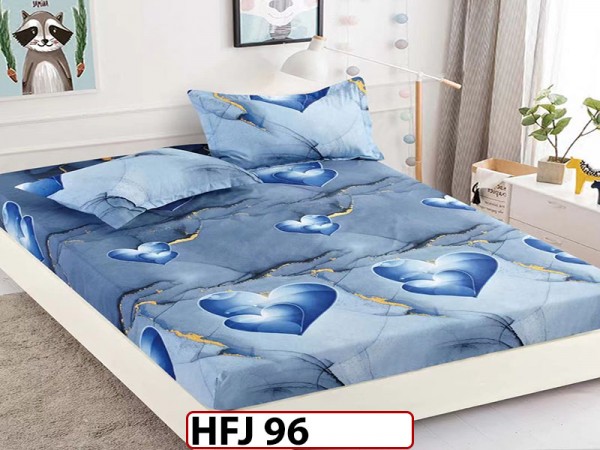 Husa de Pat din Finet + 2 Fete de Perne - Saltea 180x200 - Pat 2 Persoane - HFJ96 Husa de Pat din Finet + 2 Fete de Perne - Saltea 180x200 - Pat 2 Persoane - HFJ96