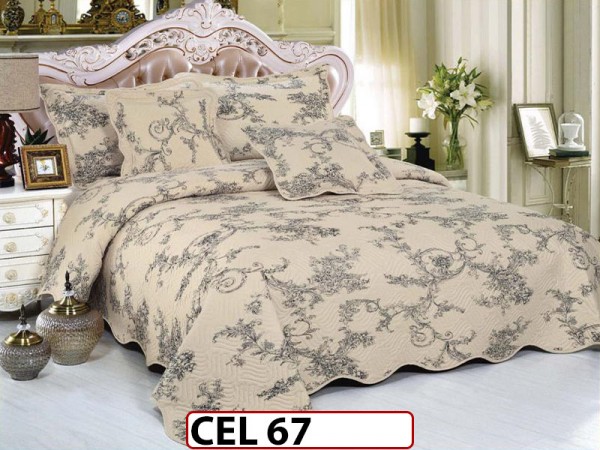 Cuvertura cu 5 piese din BUMBAC 100% CEL67 Cuvertura cu 5 piese din BUMBAC 100% CEL67