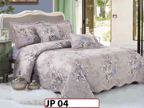 Cuvertura cu 3 piese din BUMBAC 100% pentru pat de o persoana Cod JP 04 Cuvertura cu 3 piese din BUMBAC 100% pentru pat de o persoana Cod JP 04
