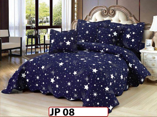 Cuvertura cu 3 piese din BUMBAC 100% pentru pat de o persoana Cod JP 08 Cuvertura cu 3 piese din BUMBAC 100% pentru pat de o persoana Cod JP 08