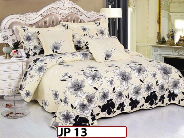 Cuvertura cu 3 piese din BUMBAC 100% pentru pat de o persoana Cod JP 13 Cuvertura cu 3 piese din BUMBAC 100% pentru pat de o persoana Cod JP 13
