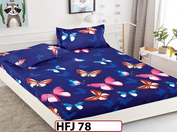 Husa de Pat din Finet + 2 Fete de Perne - Saltea 180x200 - Pat 2 Persoane - HFJ78 Husa de Pat din Finet + 2 Fete de Perne - Saltea 180x200 - Pat 2 Persoane - HFJ78