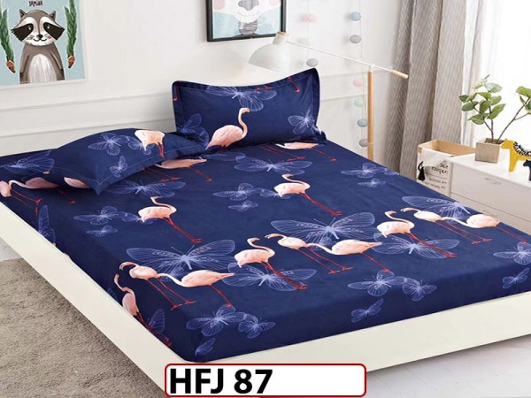 Husa de Pat din Finet + 2 Fete de Perne - Saltea 180x200 - Pat 2 Persoane - HFJ87 Husa de Pat din Finet + 2 Fete de Perne - Saltea 180x200 - Pat 2 Persoane - HFJ87