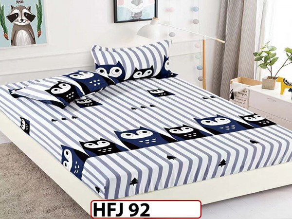 Husa de Pat din Finet + 2 Fete de Perne - Saltea 180x200 - Pat 2 Persoane - HFJ92 Husa de Pat din Finet + 2 Fete de Perne - Saltea 180x200 - Pat 2 Persoane - HFJ92